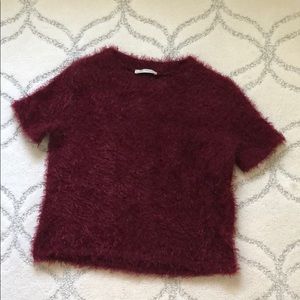 Fuzzy Zara Crop